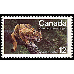 canada stamp 732 eastern cougar 12 1977