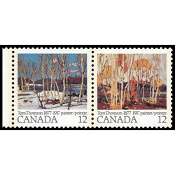 canada stamp 734i autumn birches 12 1977 M VFNH SE