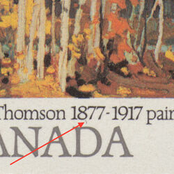 canada stamp 734ii autumn birches 12 1977 M VFNH SE