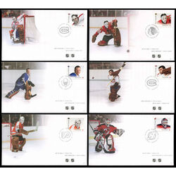canada stamp 2867 72 great canadian goalies 2015 FDC