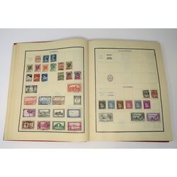 modern postage stamp album