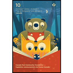 canada stamp b semi postal b34a canada post community foundation 2023