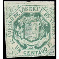 venezuela stamp 17 coat of arms 1867