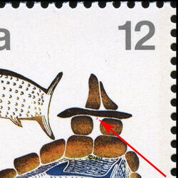 canada stamp 749ii fisherman s dream 12 1977 CB LR