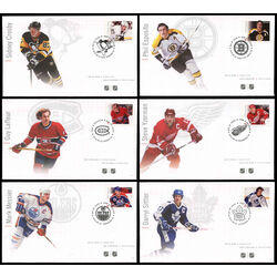 canada stamp 2942 7 great canadian forwards 2016 FDC