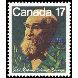 canada stamp 895 john macoun 17 1981