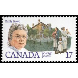 canada stamp 879 emily stowe 17 1981