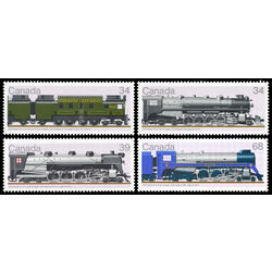 canada stamp 1118 21 canadian locomotives 1925 1945 4 1 75 1986
