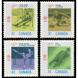 canada stamp 1195 8 1988 olympic winter games 1988