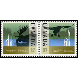 canada stamp 1205a wildlife conservation 1988