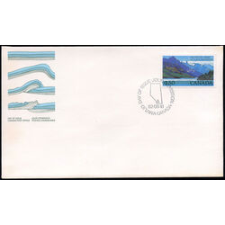canada stamp 935i waterton lakes 1 50 1982 FDC