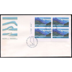 canada stamp 935 waterton lakes 1 50 1982 FDC LL