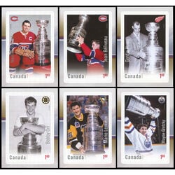 canada stamp 3033 8 canadian hockey legends the ultimate six 2017