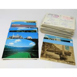 200 post cards postally used