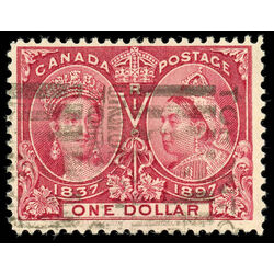 canada stamp 61 queen victoria diamond jubilee 1 1897 U F 073