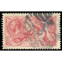 great britain stamp 180 king george v britannia rule the waves 5sh 1919 U F 018