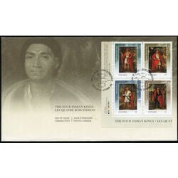 canada stamp 2383a four indian kings 2010 FDC LL
