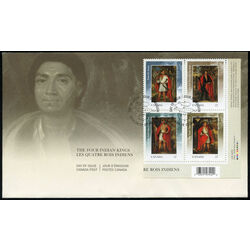 canada stamp 2383a four indian kings 2010 FDC LR