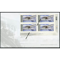 canada stamp 2317 silver dart s maiden flight p 2009 FDC LR