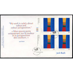 canada stamp 2321 striped column 54 2009 FDC LL