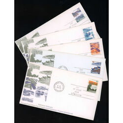 canada stamp 594 98 landscape definitives 1972 FDC