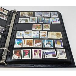 canada used stamp binder with slipcase