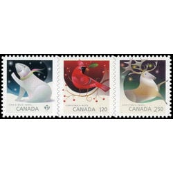 canada stamp 3047i 9i christmas animals 2017