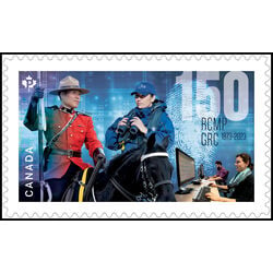 canada stamp 3382 rcmp 150th anniversary 2023