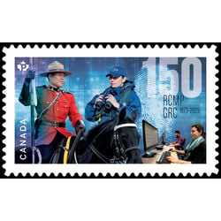 canada stamp 3382i rcmp 150th anniversary 2023