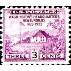 us stamp postage issues 752 washington s headquarters no gum 3 1935