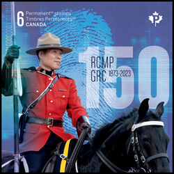 canada stamp 3382a rcmp 150th anniversary 2023