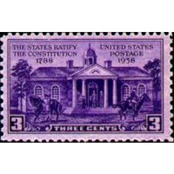 us stamp postage issues 835 old court house 3 1938