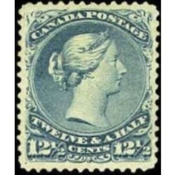 canada stamp 28i queen victoria 12 1868