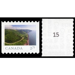 canada stamp 3219i cabot trail cape breton island ns 2 71 2020 M VFNH 15