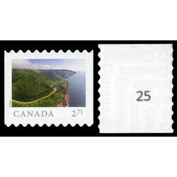 canada stamp 3219i cabot trail cape breton island ns 2 71 2020 M VFNH 25