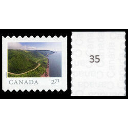 canada stamp 3219i cabot trail cape breton island ns 2 71 2020 M VFNH 35