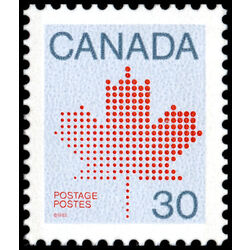 canada stamp 923 maple leaf 30 1982