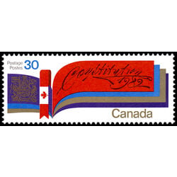canada stamp 916 constitution 30 1982