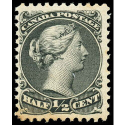 canada stamp 21a queen victoria 1873 M F VFOG 023