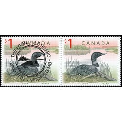 canada stamp 1687 loon 1 1998 U VF 005