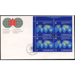 canada stamp 977 commonwealth day 2 1983 FDC UL