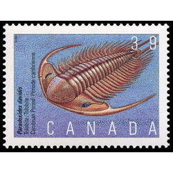 canada stamp 1279 trilobite cambrian period 39 1990