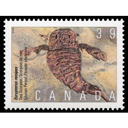 canada stamp 1280 sea scorpion silurian period 39 1990