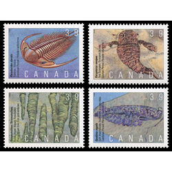 canada stamp 1279 82 prehistoric life in canada 1 1990
