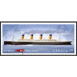 canada stamp 2535i titanic 1 80 2012