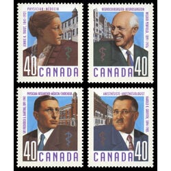 canada stamp 1302 5 canadian doctors 1991