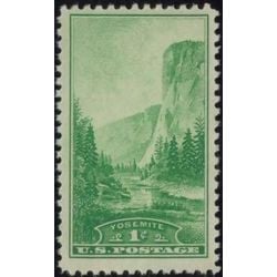 us stamp postage issues 740 el capitan yosemite 1 1934