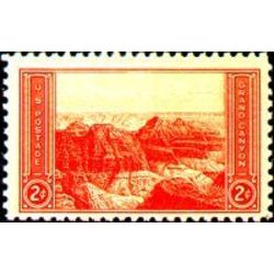 us stamp postage issues 741 grand canyon 2 1934