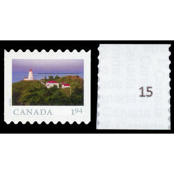canada stamp 3218i swallowtail lighthouse grand manan island nb 1 94 2020 M VFNH 15