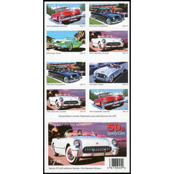 us stamp postage issues 3935b sporty cars of the 1950 s 2005